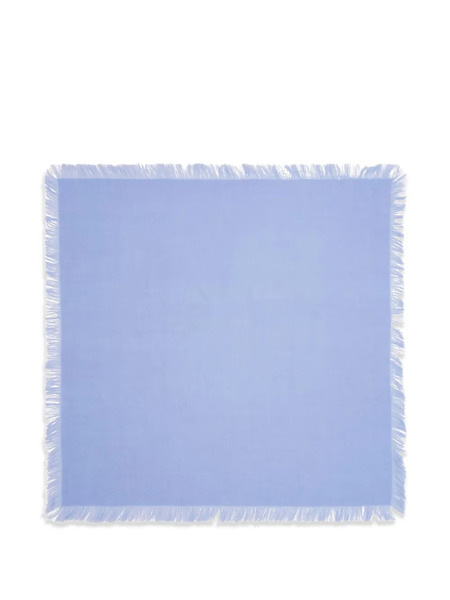 Bompard Pañuelo Con Flecos - Azul 