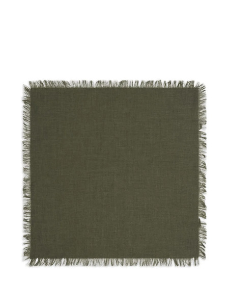  Bompard Pañuelo Con Flecos - Verde 