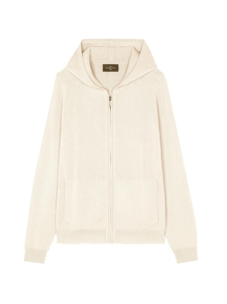  Bompard Sudadera Con Capucha Y Cremallera - Neutro 