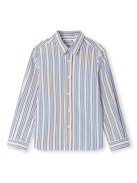  Bonpoint Camisa A Rayas - Azul 