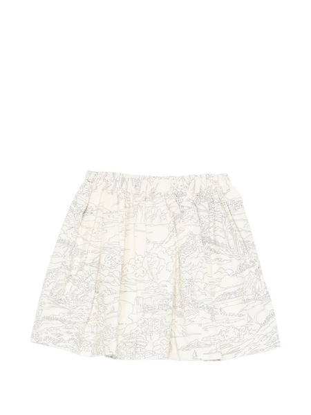  Bonpoint Falda Estampada - Neutro 