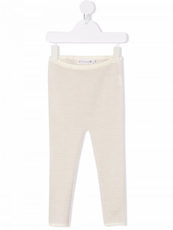  Bonpoint Leggins Alegg A Rayas - Neutro 