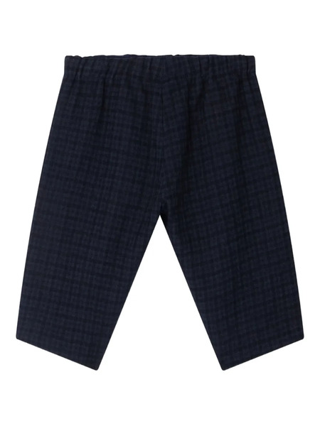  Bonpoint Pantalones A Cuadros - Azul 
