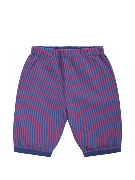  Bonpoint Pantalones A Rayas - Azul 