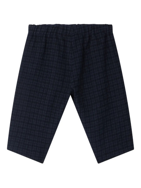  Bonpoint Pantalones Dandy A Cuadros Gingham - Azul 