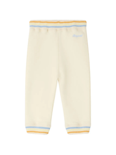  Bonpoint Pantalones De Chándal Mimoun Con Ribete A Rayas - Blanco 