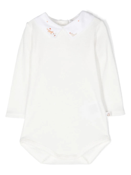  Bonpoint Pelele Bordado - Blanco 