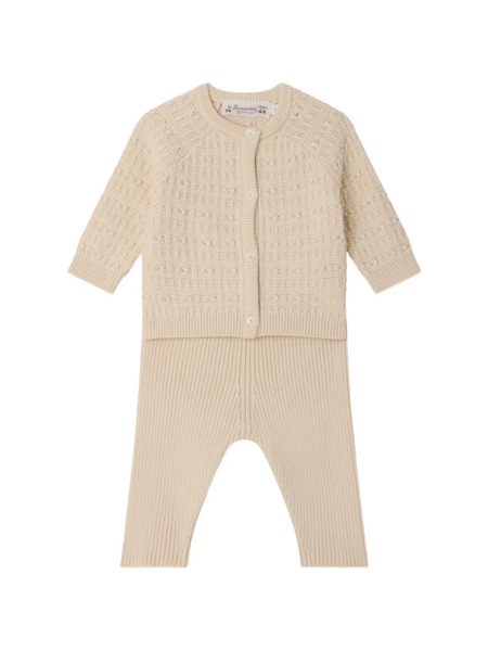  Bonpoint Set Liusto Con Pantalones - Neutro 