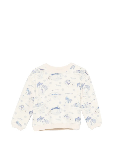  Bonpoint Sudadera Con Estampado Tonino - Neutro 