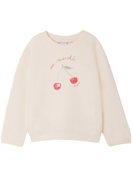  Bonpoint Sudadera Con Logo Estampado - Neutro 