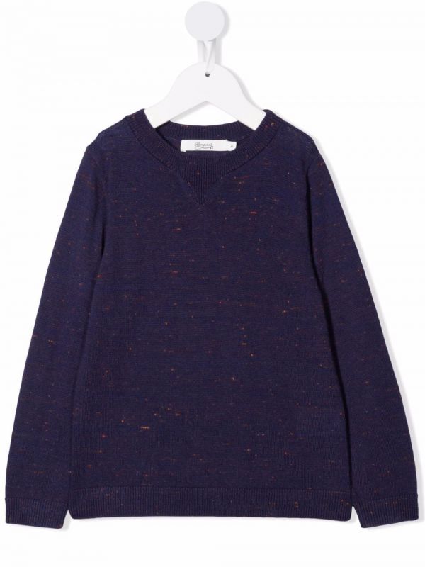  Bonpoint Sudadera De Manga Larga - Azul 