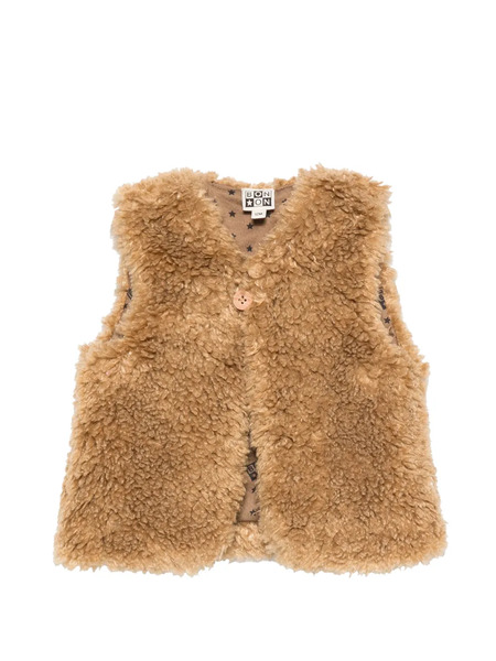  Bonton Chaleco Beti Con Botones - Marrón 