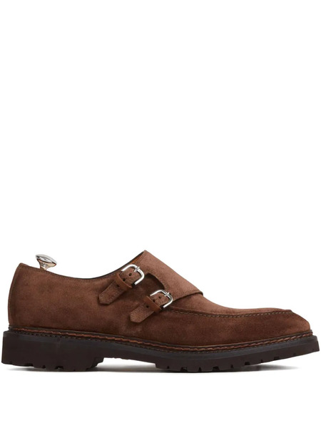  Bontoni Botas Con Hebilla Doble - Marrón 