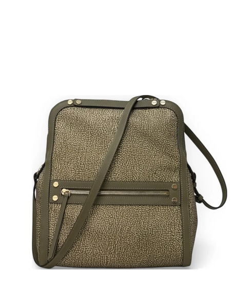  Borbonese Bandolera Frame Pequeña - Verde 