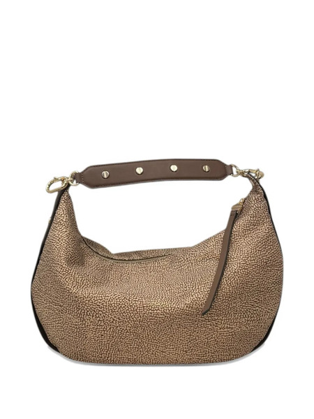  Borbonese Bolso De Hombro Frame Mediano - Neutro 