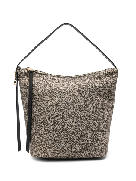  Borbonese Bolso Shopper Con Cremallera - Neutro 