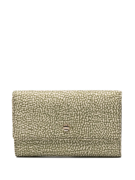  Borbonese Cartera Con Motivo - Verde 