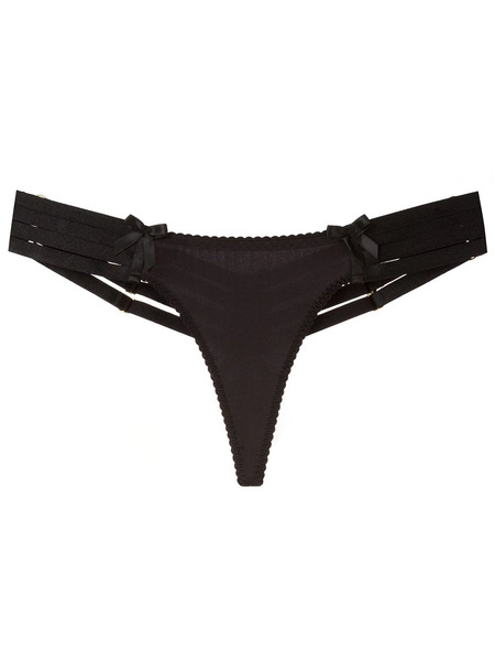  Bordelle Adjustable Thong - Negro 