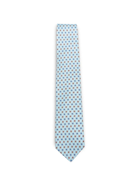  Borrelli Corbata Estampada - Azul 