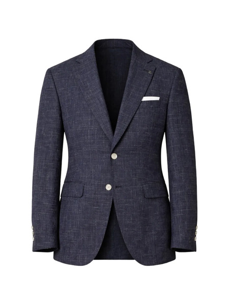  Boss Blazer Con Botones - Azul 