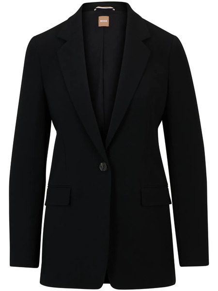  Boss Blazer Con Botones - Negro 