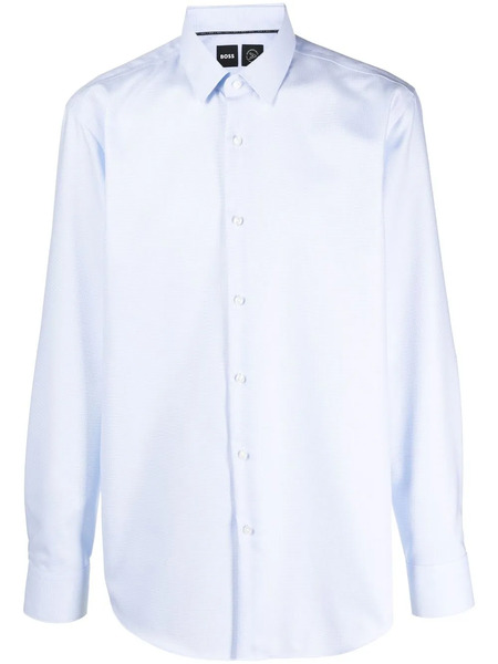  Boss Camisa Con Botones - Azul 