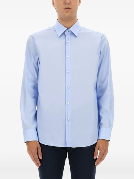  Boss Camisa Con Botones - Azul 