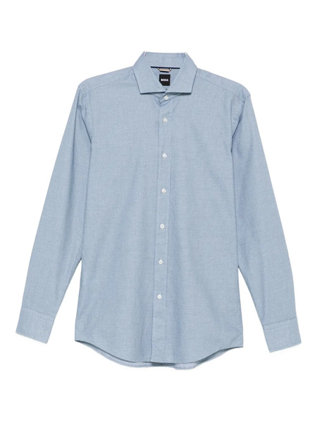  Boss Camisa De Algodón - Azul 