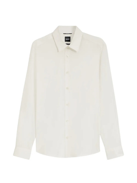  Boss Camisa De Corte Regular - Neutro 