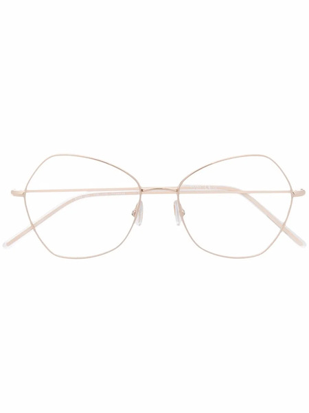  Boss Gafas Con Montura Geométrica - Dorado 