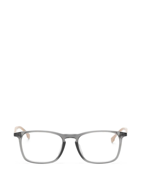  Boss Gafas Con Montura Rectangular - Gris 