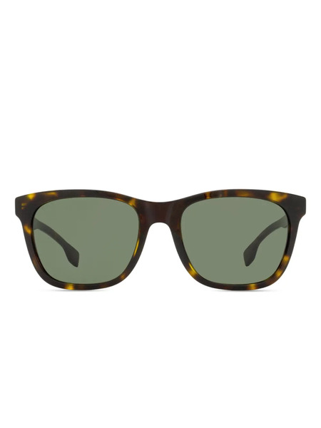  Boss Gafas De Sol Con Montura Rectangular - Marrón 