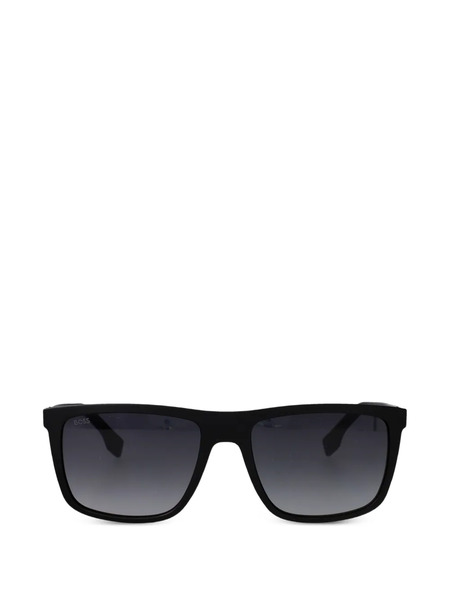  Boss Gafas De Sol Con Montura Rectangular - Negro 
