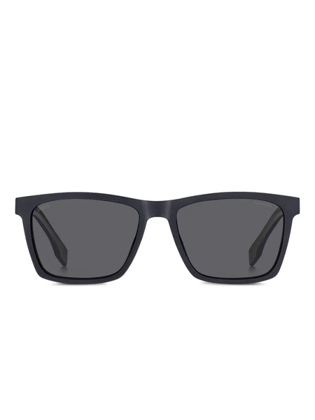  Boss Gafas De Sol De Clip Con Montura Rectangular - Azul 