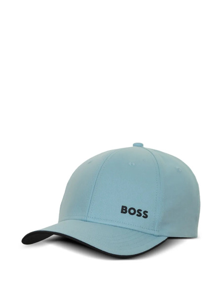  Boss Gorra Con Logo Estampado - Azul 