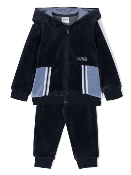  Boss Kidswear Chándal De Velour - Azul 