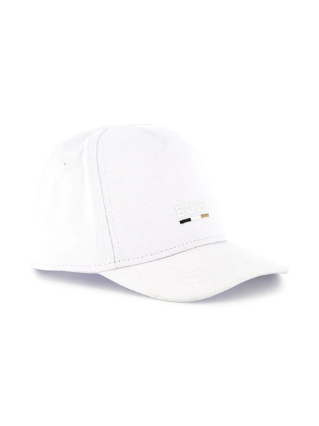  Boss Kidswear Gorra Con Logo - Blanco 