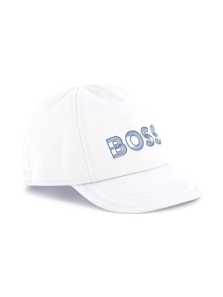  Boss Kidswear Gorra Con Logo Estampado - Blanco 