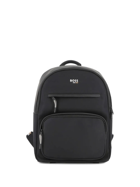  Boss Kidswear Mochila De Nylon - Negro 