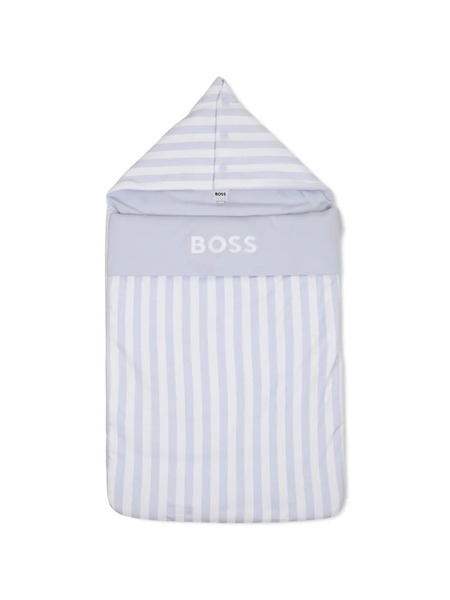  Boss Kidswear Saco De Dormir A Rayas - Azul 
