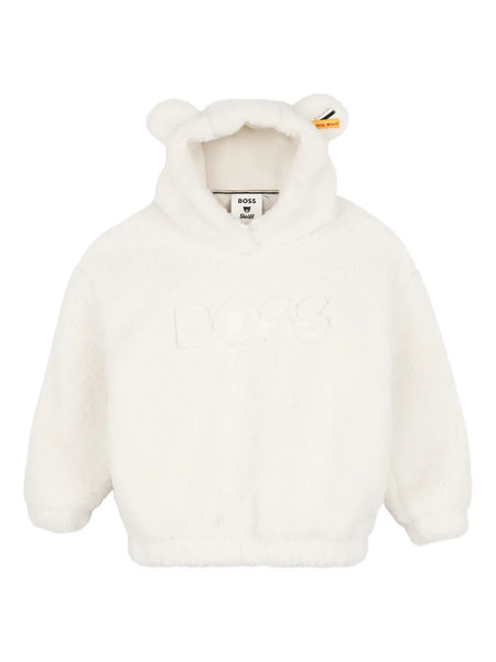  Boss Kidswear Sudadera Bear Con Capucha - Blanco 