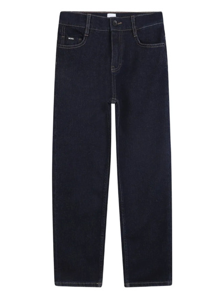  Boss Kidswear Vaqueros Rectos De Algodón - Azul 