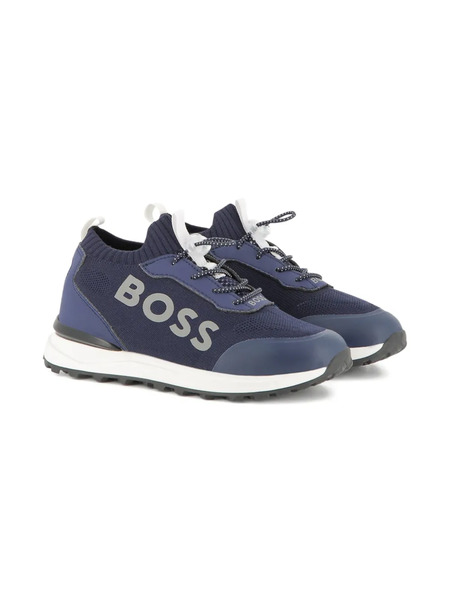  Boss Kidswear Zapatillas Con Letras Del Logo - Azul 