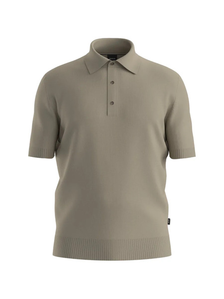  Boss Polo Con Botones - Neutro 