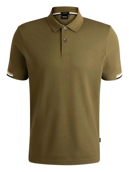  Boss Polo De Algodón - Verde 