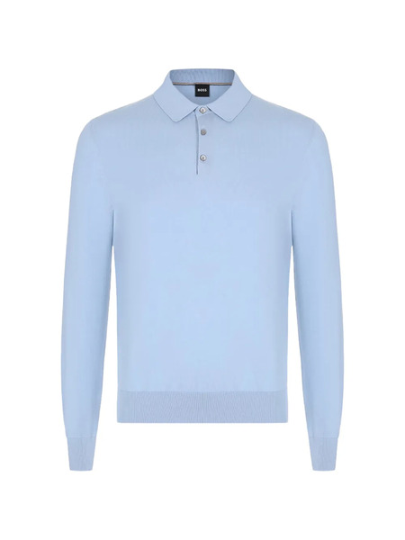  Boss Polo Gemello Con Botones - Azul 