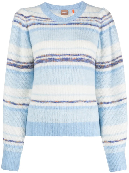  Boss Sudadera Con Cuello Redondo - Azul 