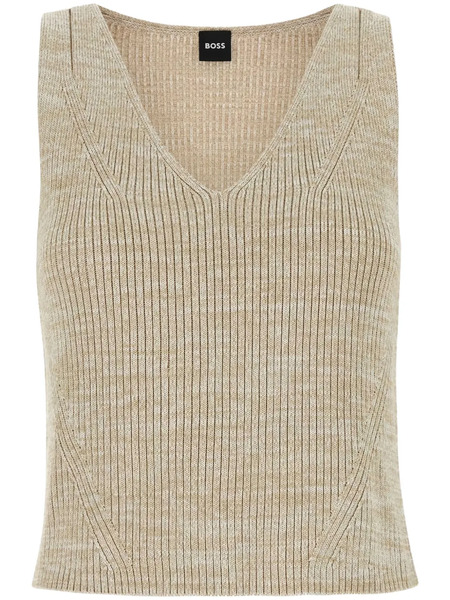  Boss Top Con Efecto De Mezcla - Neutro 