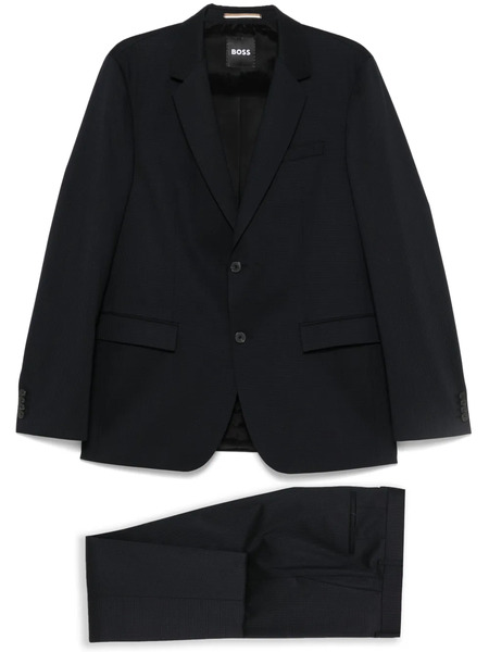  Boss Traje Con Botones - Azul 