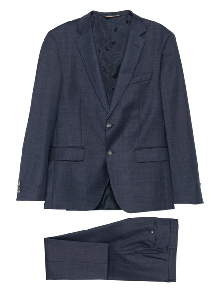  Boss Traje Con Botones - Azul 